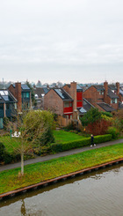 De wijk Aldlân in Leeuwarden 